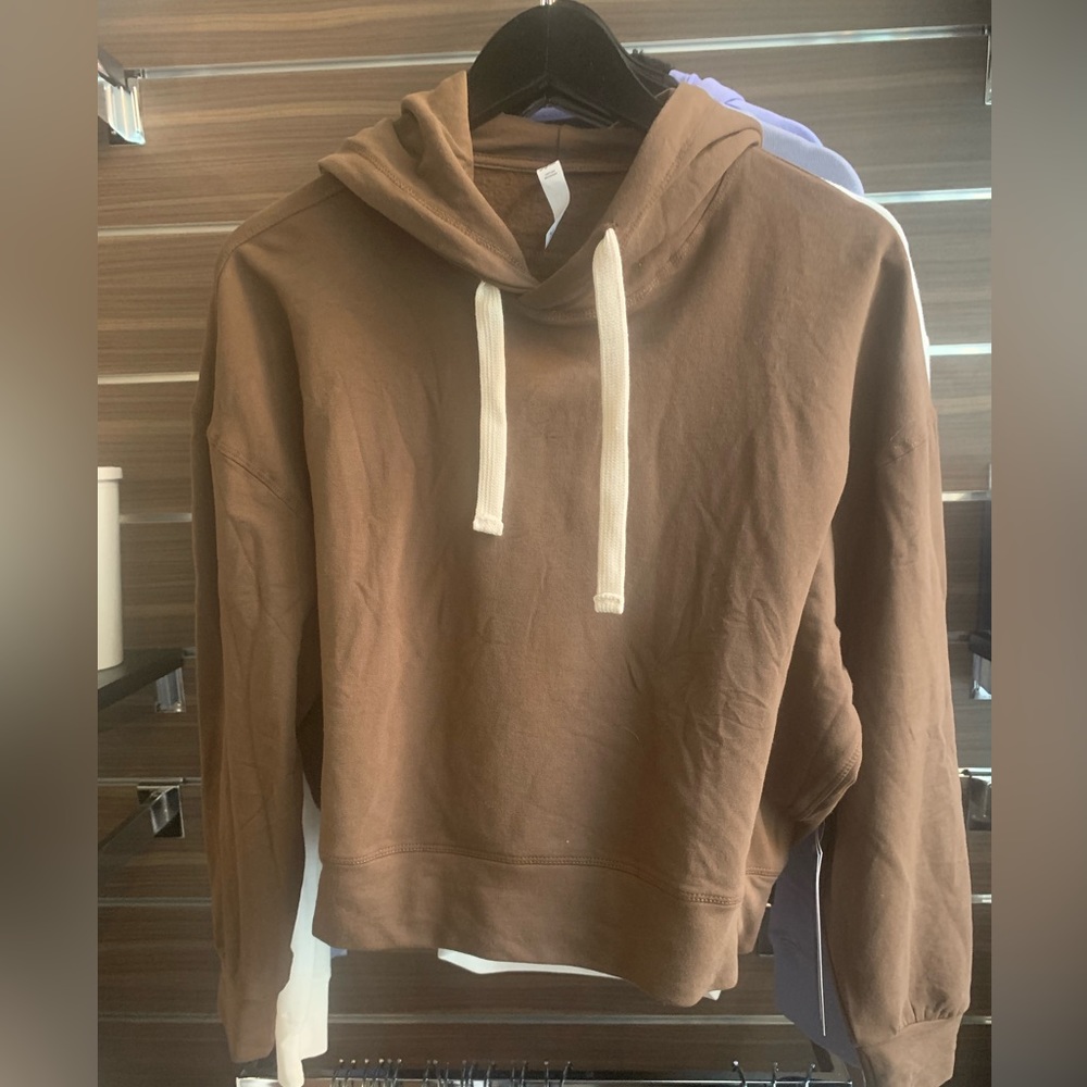 NWT Glyder Vintage Oversized Cropped Hoodie Size: Small - Picture 2 of 2